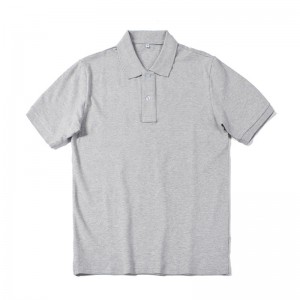 Висококачествена риза Дрехи с поло тениска с къс ръкав Мъжка мъжка тениска с персонализиран принт
