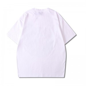 फॅशन कॅज्युअल राउंड नेक शॉर्ट स्लीव्ह प्रिंटेड टी शर्ट पुरुषांसाठी