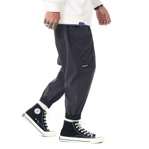 Muške cagro pantalone sa trodimenzionalnim patentnim zatvaračem i velikim džepovima na otvorenom, tri otporne funkcionalne cagro hlače