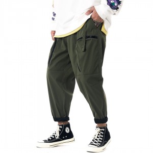 Muške cagro pantalone sa trodimenzionalnim patentnim zatvaračem i velikim džepovima na otvorenom, tri otporne funkcionalne cagro hlače