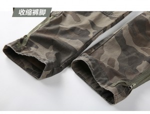 2021 nieuwe heren sportbroek camouflage katoen gewassen heren broek plus size heren cargo broek