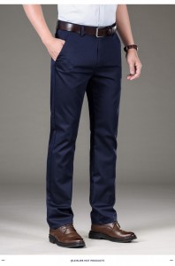 2021 Νέο ανδρικό παντελόνι επίσημο ανδρικό παντελόνι υψηλής ποιότητας ίσιο ανδρικό casual παντελόνι
