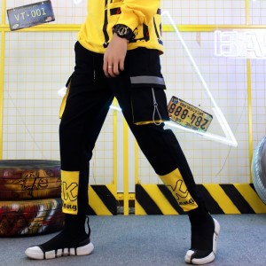 Factory Outlet Fashion Cargo Pant Džinsai Laisvos gatvės krovininės kelnės