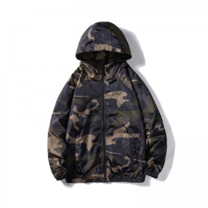 new men’s jacket loose camouflage top fashion men’s jacket
