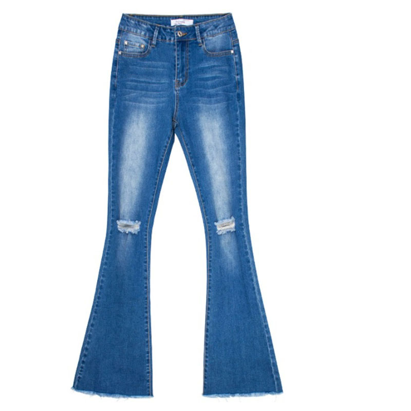 Fashion Denim Pants Basali Flared marikhoe Ripped Jeans Featured Image