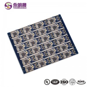 HDI pcb 3+N+3 Laser via copper plated shut Castellated Hole| YMSPCB