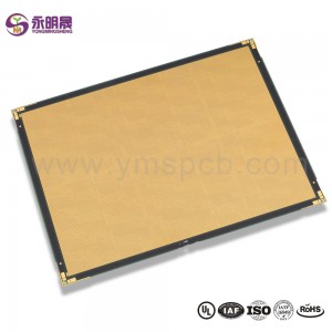 LED display screen pcb HDI laser via in PAD copper plated shut| YMSPCB