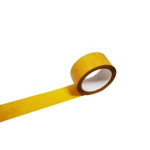 Wholesale Price Adhesive beige yellow Packing Tape OPP
