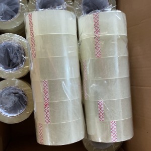 China Manufacturer for Brown Bopp Tape - 55 mm width BOPP transparent packing tape for carton sealing – Yongsheng