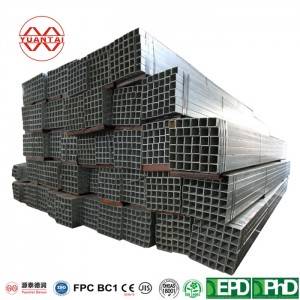 Online Manufacturer for Hot galvanized square tube for New Zealand Manufacturer