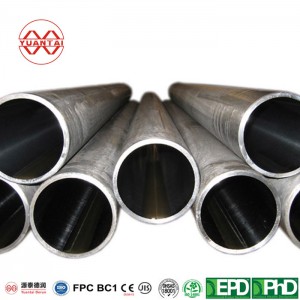10′x 10′ tubu d'acciaio LSAW di carbonu tondu / tubu / sezione cava