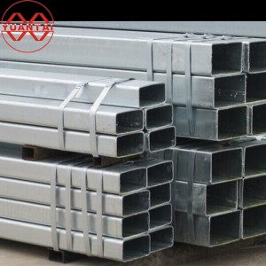 Precio de fábrica de tubos cuadrados de galvanización fabricado en China