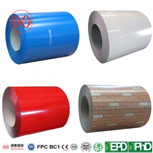 Material de cuberta de bobinas de aceiro galvanizado de zinc 60 g -275 g