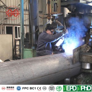 Fábrica de tubos de acero LSAW de personalización masiva yuantaiderun