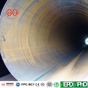 Resistenza à a corrosione ASTM 53 ASTM A500 LSAW Steel Tube