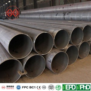 Corrosion Resistance ASTM 53 ASTM A500 LSAW Steel Tube