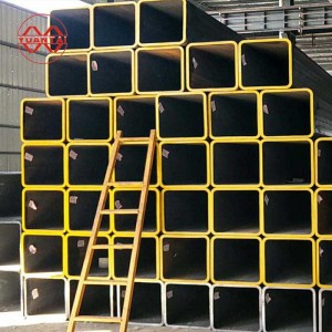 Tubo de acero rectangular de tubería de sección hueca de suministro directo de fábrica YuantaiDerun