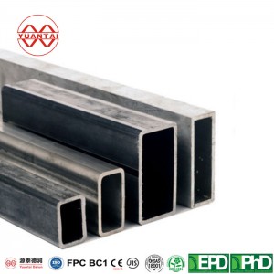 EN10210 EN10219 carbon steel tube Rectangular hollow section rhs steel supplies