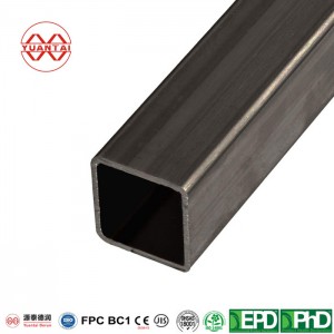 rektangula ŝtala tubo fabrikisto Steel Rectangle Tube A513 / A500