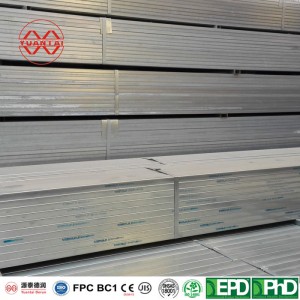 SCH5S hot dipped galvanized square steel pipe