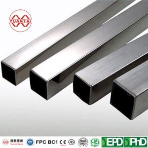 BS EN10219 ມາດຕະຖານ Seamless Stainless Steel Tubing
