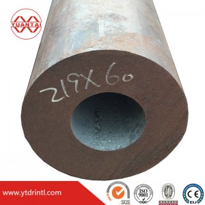 Fabbrica Yuantai tubo di acciaio a parete spessa tubo di acciaio senza saldatura