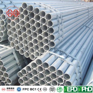 astm-a53-hot-dipped-galvanized-steel-round-pipe