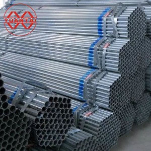 Tubos de acero para andamios galvanizados en caliente para materiales de construcción y construcción