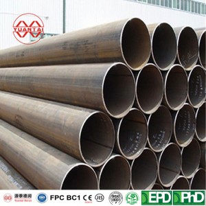 YUANTAI EN10210/10219 LSAW round steel pipe HOLLOW SECTION CHS