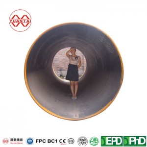 tubo de aceiro soldado en espiral YuantaiDerun