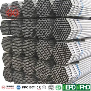 fabricante de tubos de acero para la construcción fabricante de tubos de acero de China