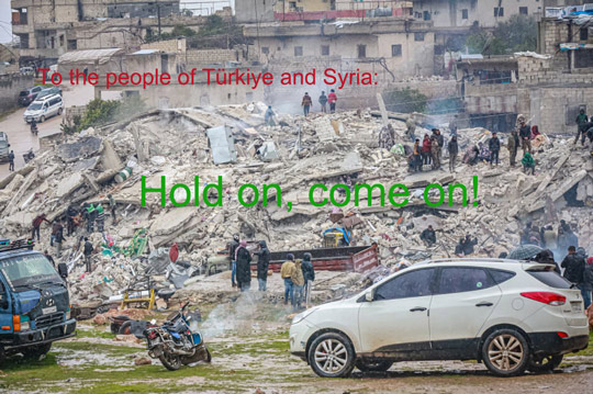 Ierdbeving resistinte gebouwen - ferljochting út Türkiye Syrië ierdbeving