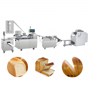 W pełni automatyczna linia do produkcji chleba tostowego