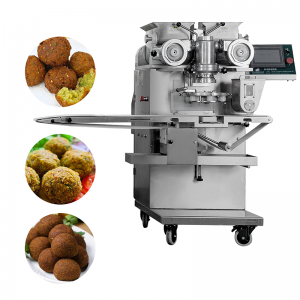 Máquina automática de incrustación de falafel conxelado