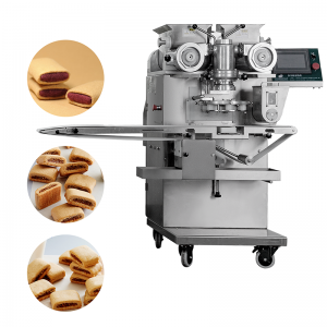 Automatisk Fig Roll Making Encrusting Froming Machine