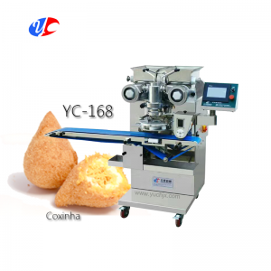 YC-168 automatisk Brazil Chicken Coxinha encrusting maskin