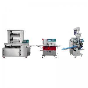 YC-170-2 Automatisk Encrusting Machine Nuts Pistachio Maamoul Machine