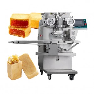 YC-168 Tsis Siv Neeg Pineapple Cake Encrusting Tshuab