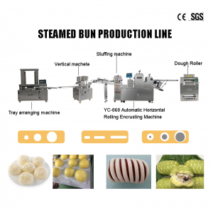 Hege kwaliteit Nije Dumpling Making Machine Production Line