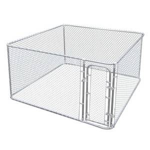 Special Price for Pet Play Pen -  large galvanized tube chain link dog cage runs  – Yusheng