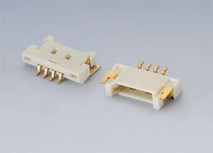 Conector de cable a placa de la sèrie YWMX125 Pas: 1,25 mm (.049 ″) d'entrada superior d'una fila tipus SMD Interval de cable ultrafin: AWG 28-32