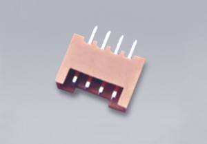 YWJAE125 Series Wire-to-Board connector Pitch-1.25mm(049″) Single Row Top Entry DIP Type Wire Range-AWG 28-32