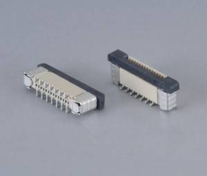 YFC05L-serie FFC / FPC-connector Pitch: 0,5 mm (.031 ")