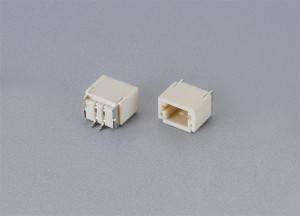 YWSH100 Series Wire-to-Board-kontakt Pitch: 1,0 mm (.031 ″) Enkelrads sideinngang SMD Type Ledningsområde: AWG 28-32