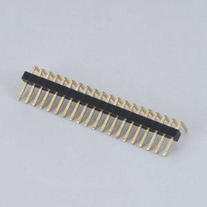 Pin Header Pitch: 1,0 mm (.039″) Enkel rad rett vinkel Type Posisjon: 1-50 Pins
