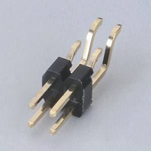 Pin Header Pitch: 2,0 mm (0,047 ″) Dual Row Horisontal SMD Type