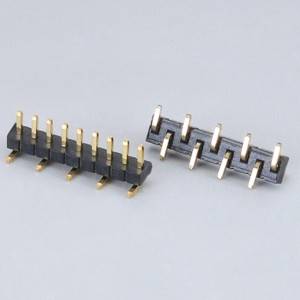 Pin Header Pitch:1.27mm(.050″) Single Row SMD Type