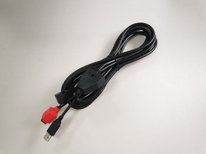 SOced 2×7P I MALE USB A-MATH, DB 9P FEMALE A RJ45 JACK 8P8C Cable