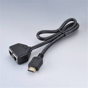 HDMI မှ RJ45 Cable (YY-D10-12288) ကြိုး