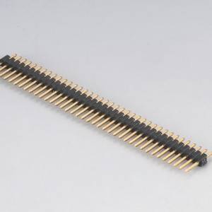 Pitch Header Pin: 1.78mm(.070″) Tipe Lurus Baris Tunggal